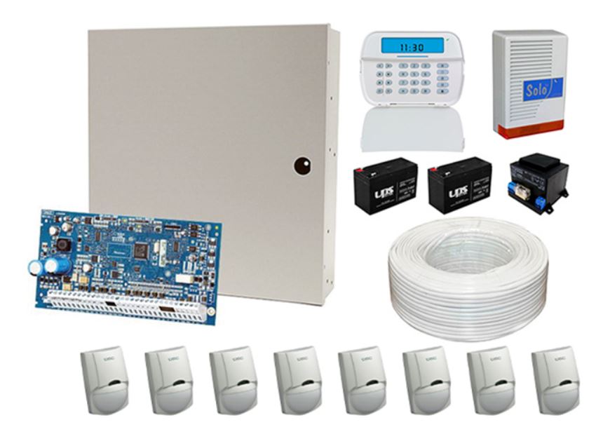 DSC 2032H Ikonos LCD szett, 8pi, 1hf, 2akku, kábel